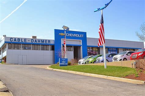 Cable dahmer chevrolet of kansas city - Cable Dahmer Chevrolet of Kansas City. 555 W 103RD ST KANSAS CITY, MO 64114-4502 US. New & Used Purchase (816) 945-4548. Hours Of Operation. New & Used Purchase. Monday 8:30 AM-7:00 PM Tuesday 8:30 AM-7:00 PM Wednesday 8:30 AM-7:00 PM Thursday 8:30 AM-7:00 PM Friday 8:30 AM-6:00 PM Saturday 8:30 AM-6:00 PM …